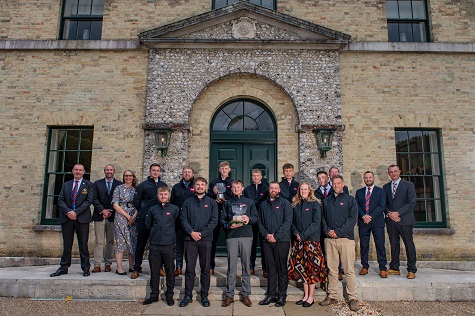 bigga finalists and awards judges gather outside The Kennels at Goodwood Estate sml