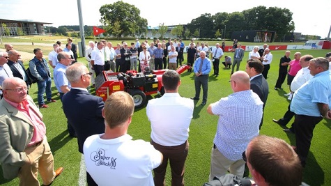 BURTON UPON TRENT, ENGLAND - AUGUST 12: during the Groundsman of the Year Awards 2015 at St George's Park on August 12, 2015 in Burton upon Trent, England. (Photo by Dave Thompson - The FA/Getty Images)
